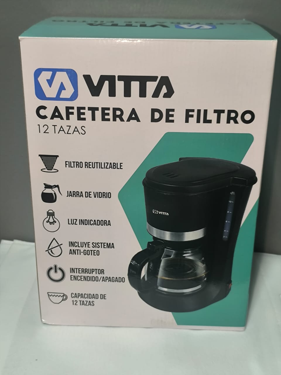 CAFETERA DE FILTRO VITTA